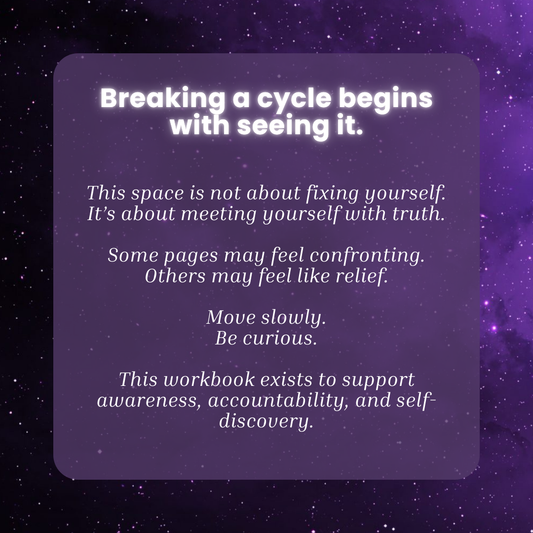 Breaking The Cycle: A Shadow & Self-Discovery Workbook