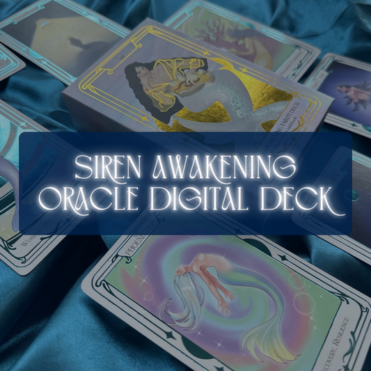 Siren Awakening™ Digital Oracle Deck — Instant Download