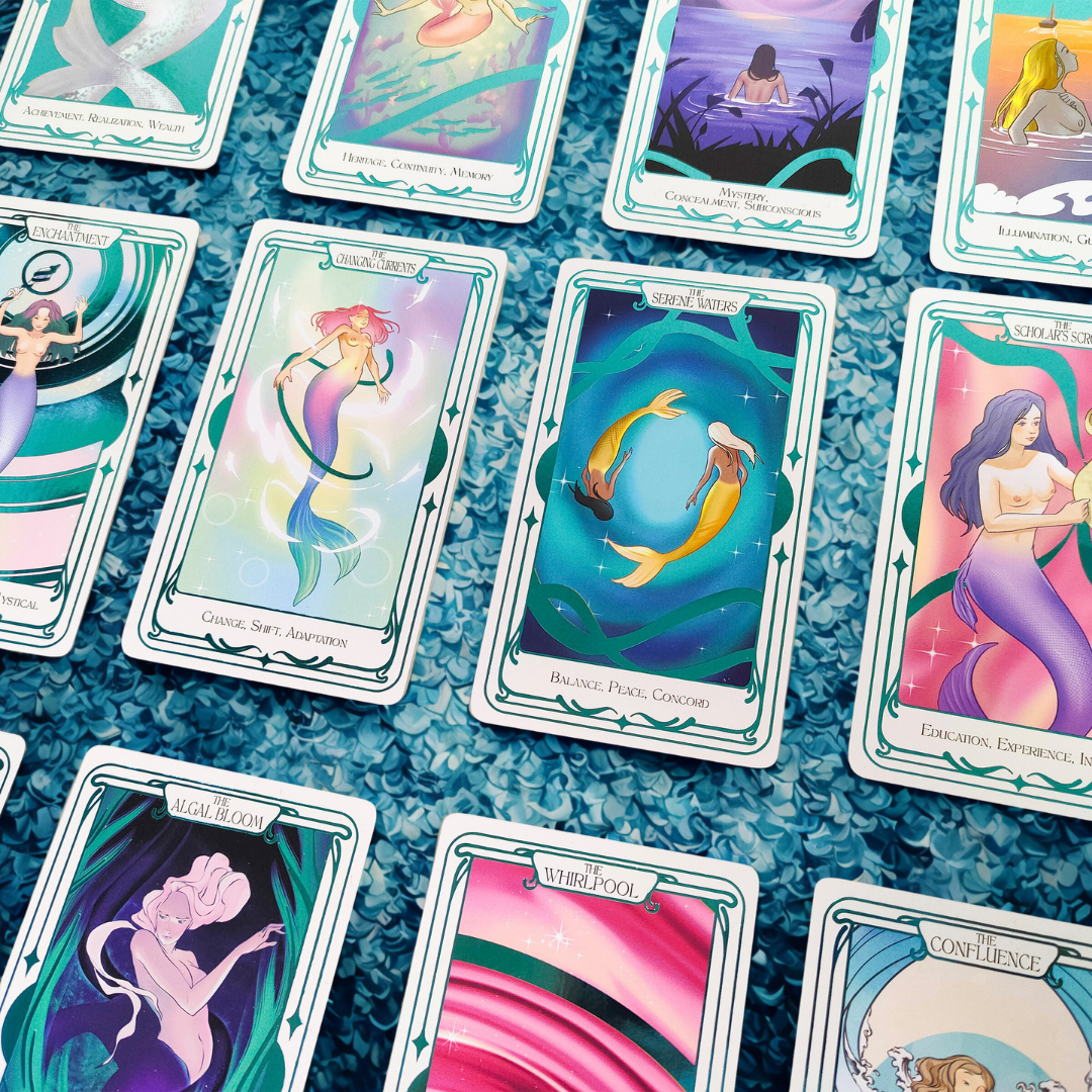 Siren Awakening™ Oracle Deck — 55 Cards + Guidebook