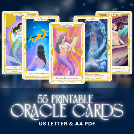Siren Awakening™ Digital Oracle Deck — Instant Download