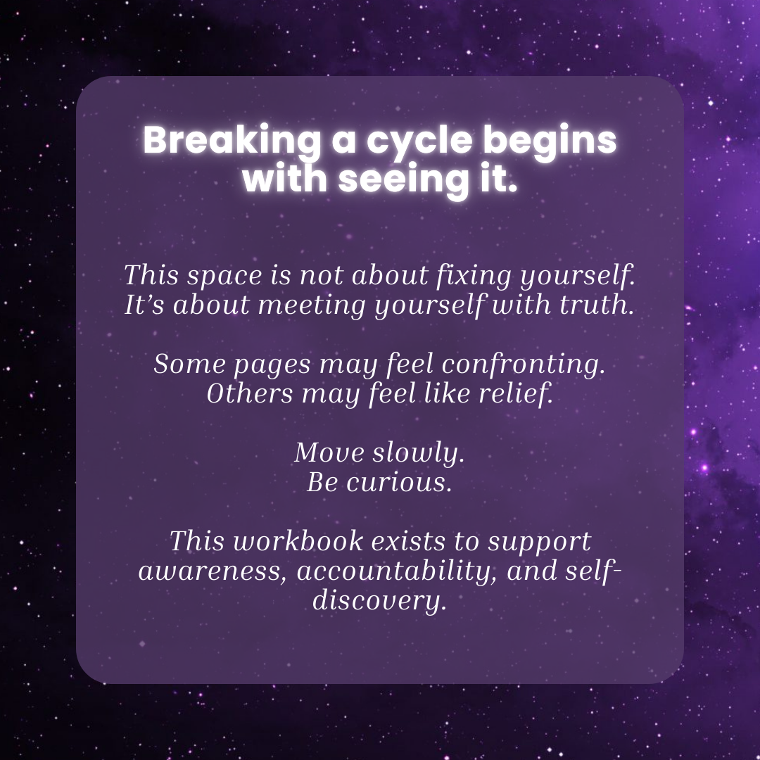 Breaking The Cycle: A Shadow & Self-Discovery Workbook