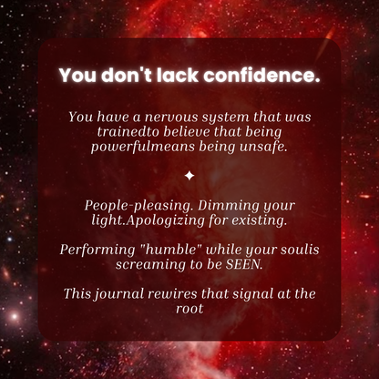 Confidence Magick: Sovereign Radiance Journal