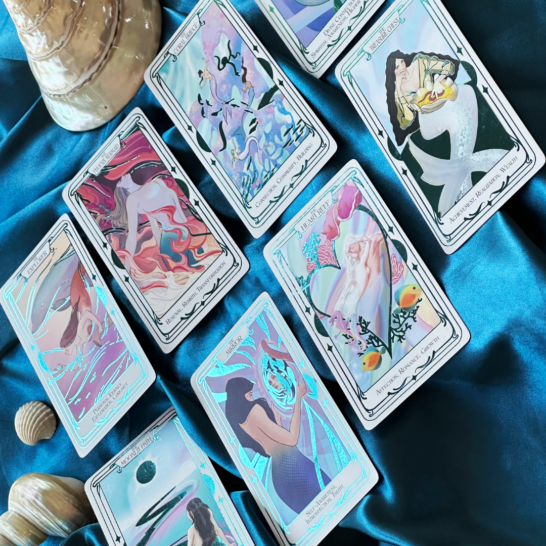 Siren Awakening™ Oracle Deck — 55 Cards + Guidebook
