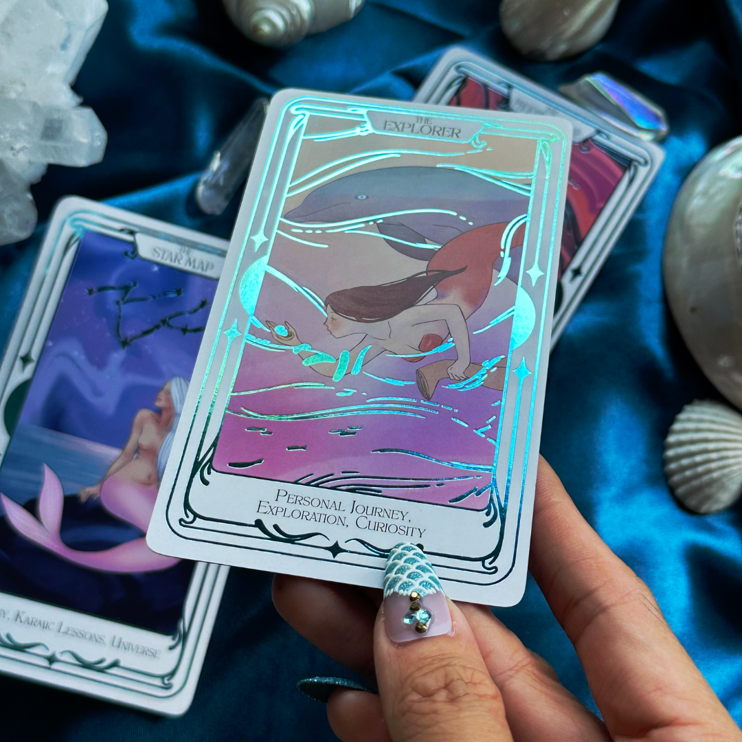 Siren Awakening™ Oracle Deck — 55 Cards + Guidebook