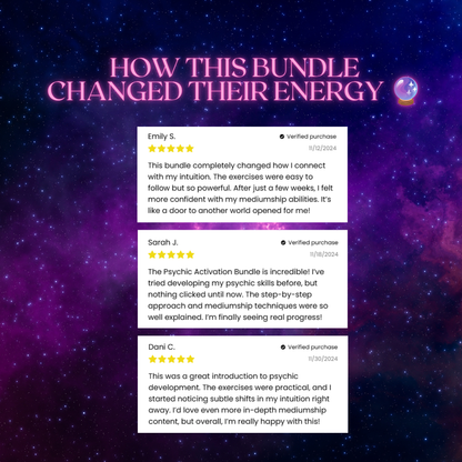 Psychic Activation Bundle